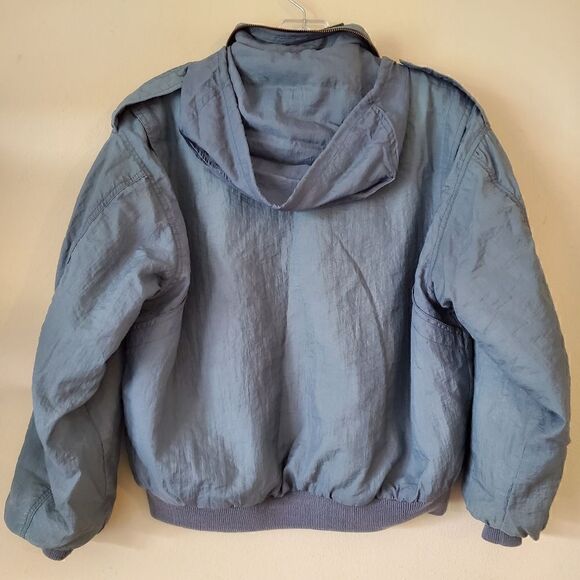 Vintage  US Air Force Dog Fighter Bomber Jacket Size Small Women's  Green - Picture 5 of 9